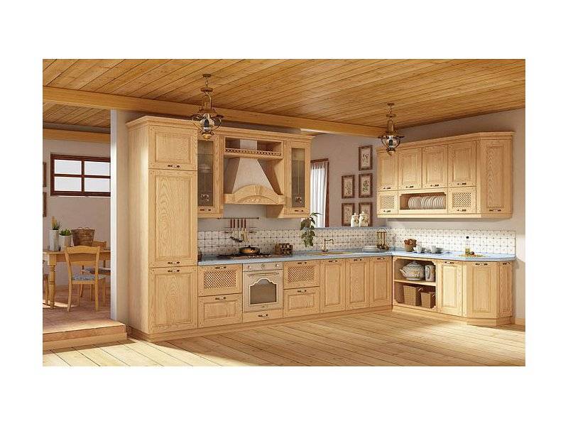 современная деревянная кухня бридда в Костроме