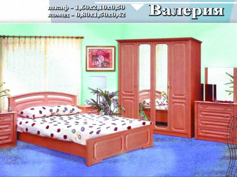 спальный гарнитур «валерия» в Костроме