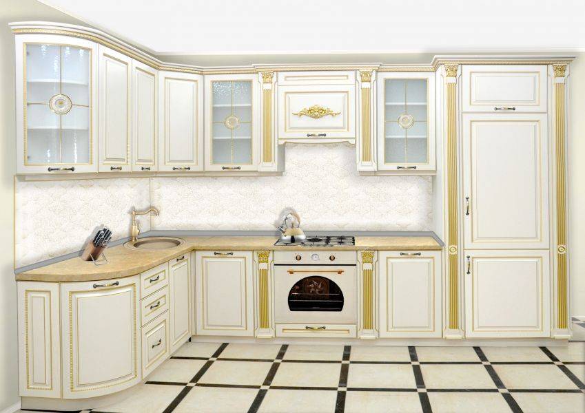 светлая кухня италика в Костроме