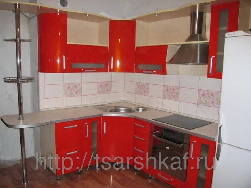 кухня радиусная р18 в Костроме