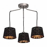подвесная люстра mw-light лацио 8 103012003 черная в Костроме