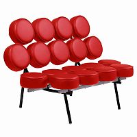 диван marshmallow sofa прямой красный в Костроме