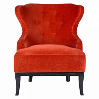 кресло red velvet красное в Костроме