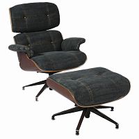 кресло jeans dark серое в Костроме