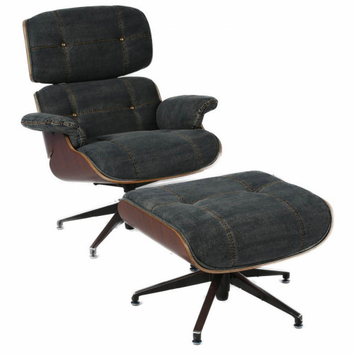 кресло jeans dark серое в Костроме