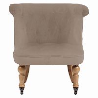 кресло amelie french country chair бежевое в Костроме