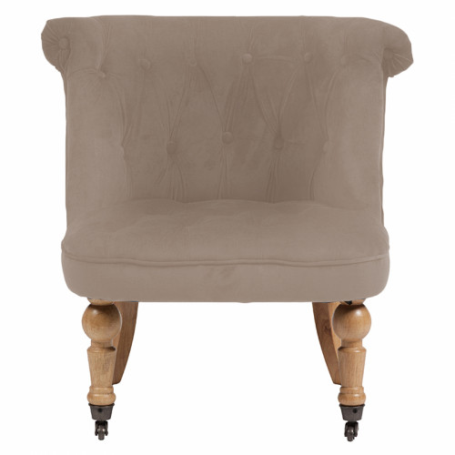 кресло amelie french country chair бежевое в Костроме
