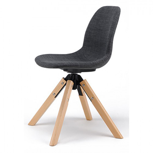 стул tapizado patchwork (eames style) черный в Костроме
