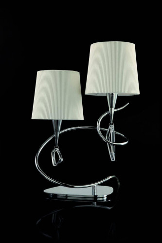 настольная лампа mantra mara chrome - white 1651 в Костроме