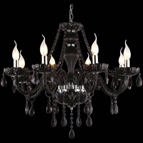 подвесная люстра arte lamp teatro a3964lm-8bk в Костроме