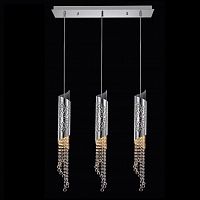 подвесной светильник crystal lux credo l- chrome в Костроме