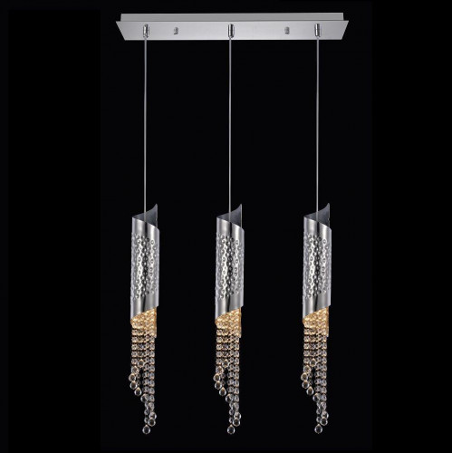 подвесной светильник crystal lux credo l- chrome в Костроме