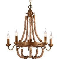 подвесная люстра arte lamp amaca a8957lm-5bz в Костроме