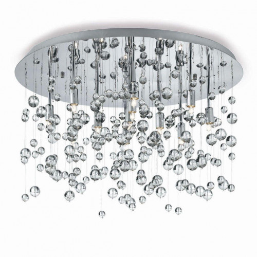 потолочный светильник ideal lux neve pl8 cromo в Костроме