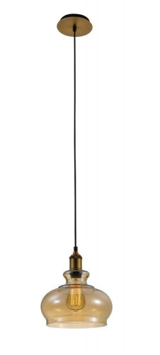 подвесной светильник crystal lux sonnette sp1 amber в Костроме