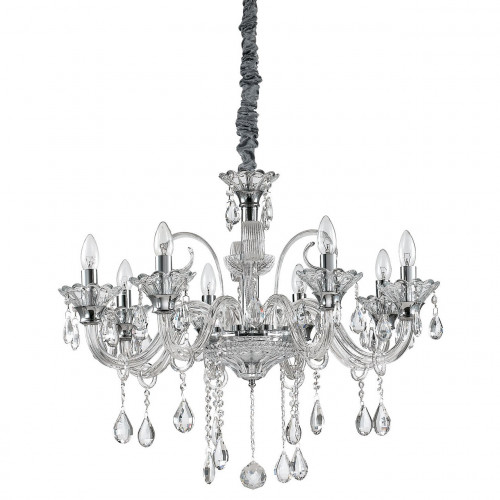 подвесная люстра ideal lux colossal sp8 trasparente в Костроме