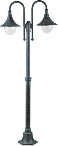 садово-парковый светильник arte lamp malaga a1086pa-2bg в Костроме