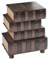 комод books 4 секции коричневого цвета в Костроме