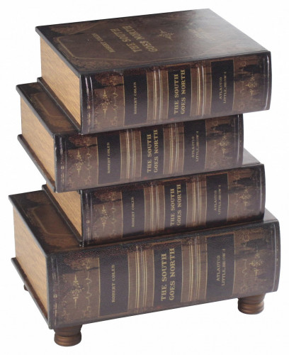 комод books 4 секции коричневого цвета в Костроме