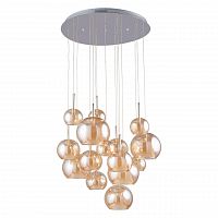 дизайнерская подвесная люстра spot light bellissima 1111528 бежевая в Костроме