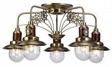 потолочная люстра arte lamp sailor a4524pl-5ab в Костроме