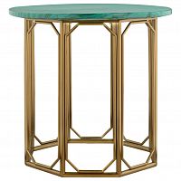 стол журнальный gold green gloss золотой, зеленый в Костроме