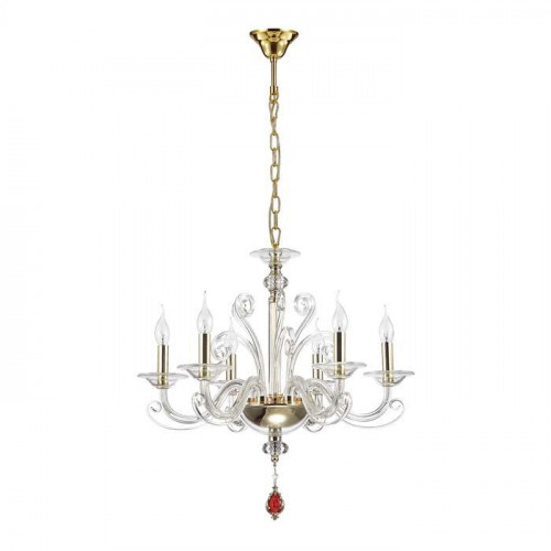 подвесная люстра odeon light favola 3949/6 в Костроме