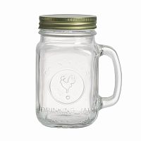 кружка с крышкой bormioli rocco drinking jar в Костроме