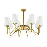подвесная люстра lumion olivia 3791/8c белая в Костроме