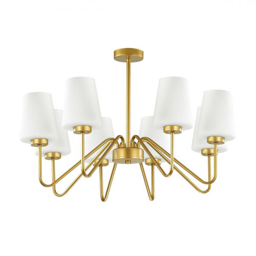 подвесная люстра lumion olivia 3791/8c белая в Костроме