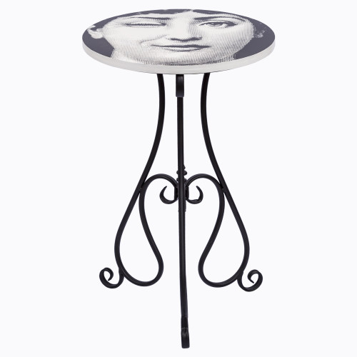 стол кофейный намек fornasetti черно-белый в Костроме