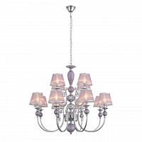 подвесная люстра st luce lilium sl175.103.12 розовая в Костроме