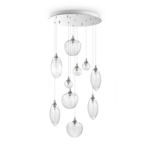 подвесная люстра ideal lux baco sp10 cromo в Костроме