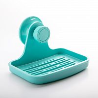 мыльница для душа настенная flex ярко-голубая в Костроме