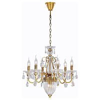подвесная люстра arte lamp schelenberg a4410lm-6-2sr в Костроме
