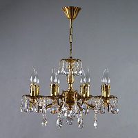 подвесная люстра ambiente benisa 2226/8 ab tear drop бронза в Костроме
