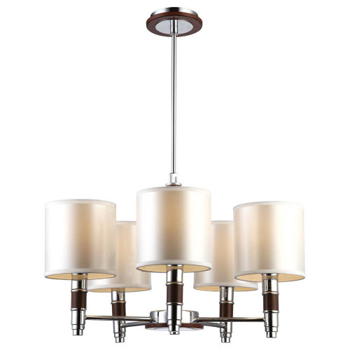 подвесная люстра arte lamp circolo a9519lm-5br в Костроме