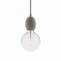 подвесной светильник beton bolti gray brass в Костроме