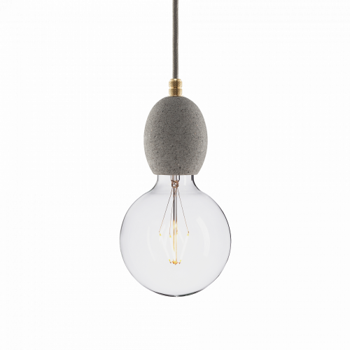 подвесной светильник beton bolti gray brass в Костроме