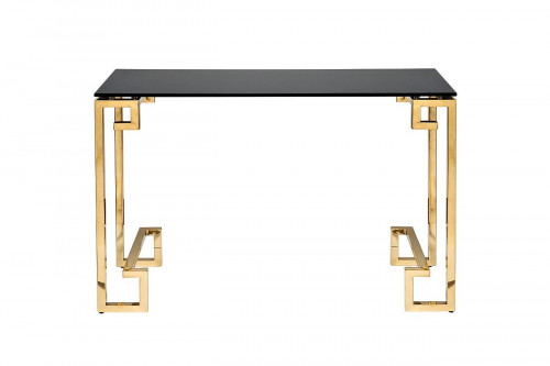 консоль черная с золотом 120x40x78 см в Костроме