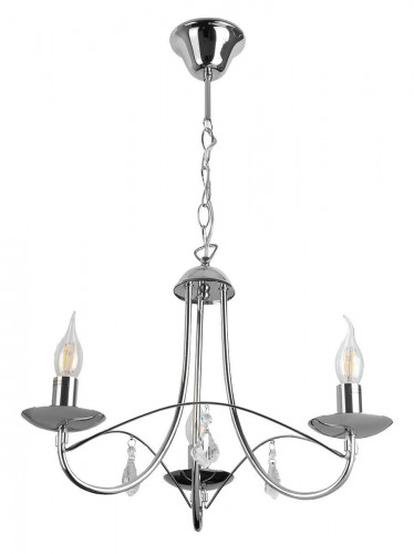 подвесная люстра toplight lily tl6020d-03ch в Костроме