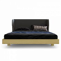 кровать двуспальная с бортиками 180x200 темно-серая rich в Костроме