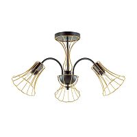 потолочная люстра lumion ingrid 3776/3c золото в Костроме