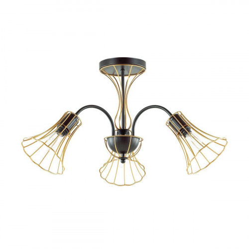 потолочная люстра lumion ingrid 3776/3c золото в Костроме