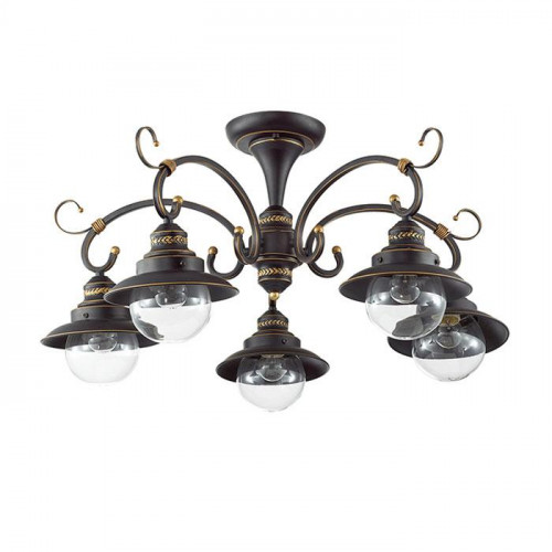 потолочная люстра odeon light sandrina 3249/5c в Костроме
