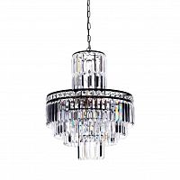 дизайнерская подвесная люстра spot light aurora 9019128 черная в Костроме