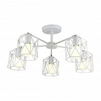 потолочная люстра arte lamp a4284pl-5wh белая в Костроме