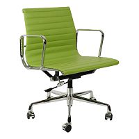 кресло eames style салатовая кожа в Костроме