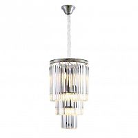 подвесная люстра newport 31110/s nickel в Костроме
