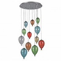 подвесная люстра ideal lux clown sp12 color в Костроме